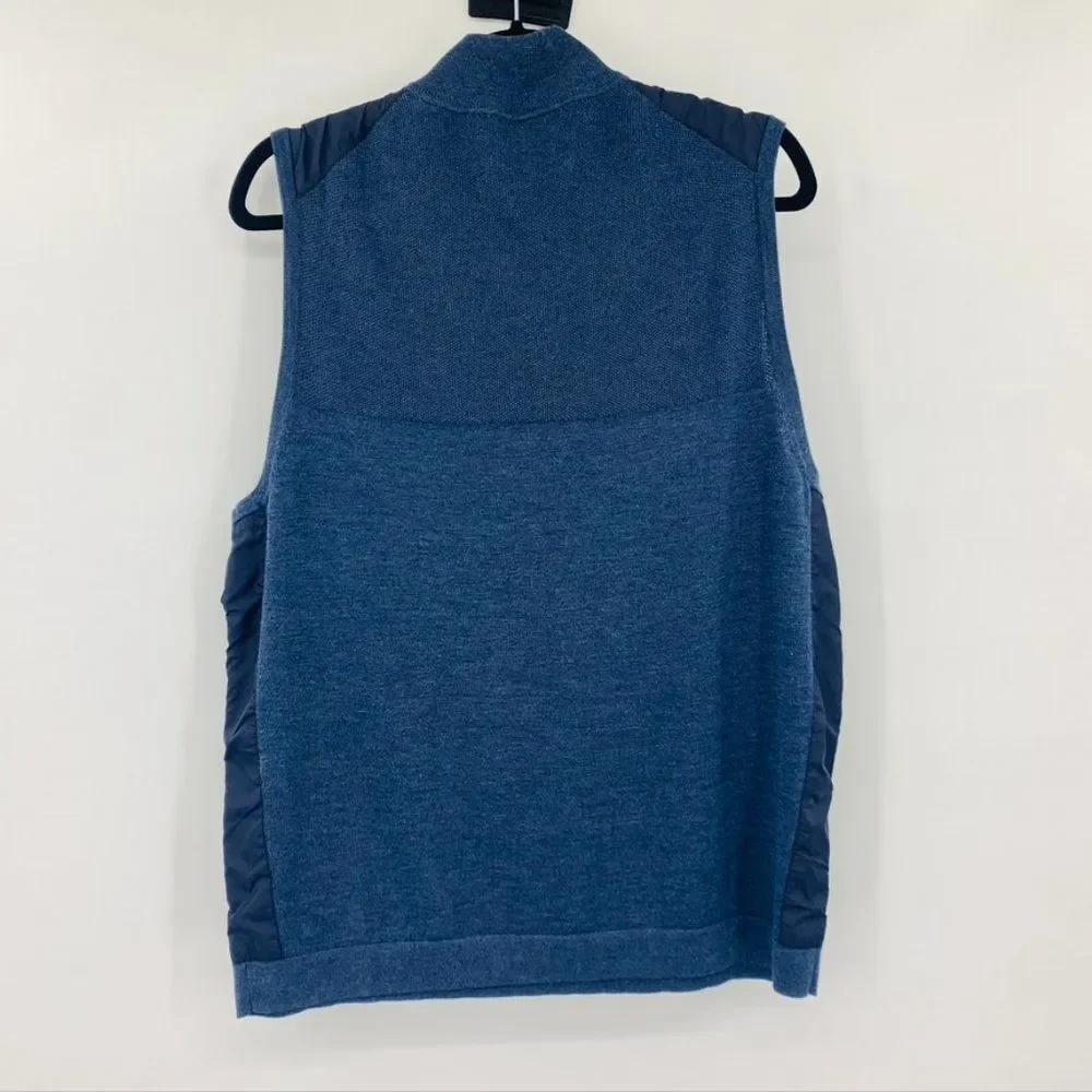 Tommy Bahama Mens 1/4‎ Zip Vest Sz M